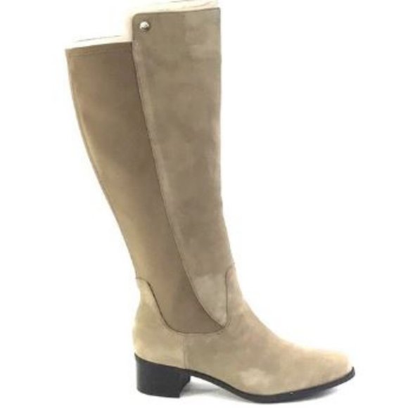 Marc Fisher Incept Wide Calf Suede Tall Shaft Boot - Picture 2 of 9